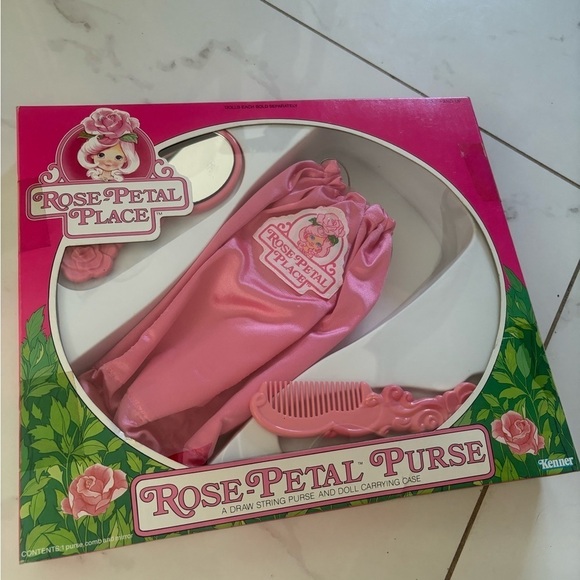 Kenner Other - Rose-Petal Place Pink Purse and Doll Carrying Case